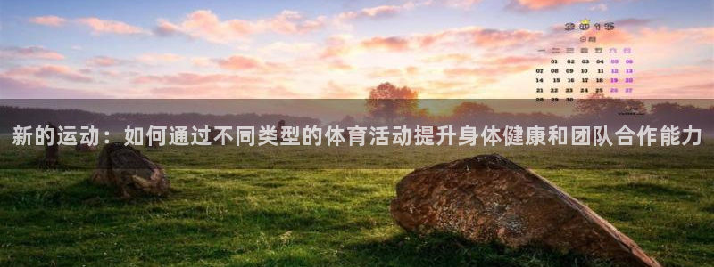 vsport体育官网下载开户:新的运动:如何通过不同类型的体